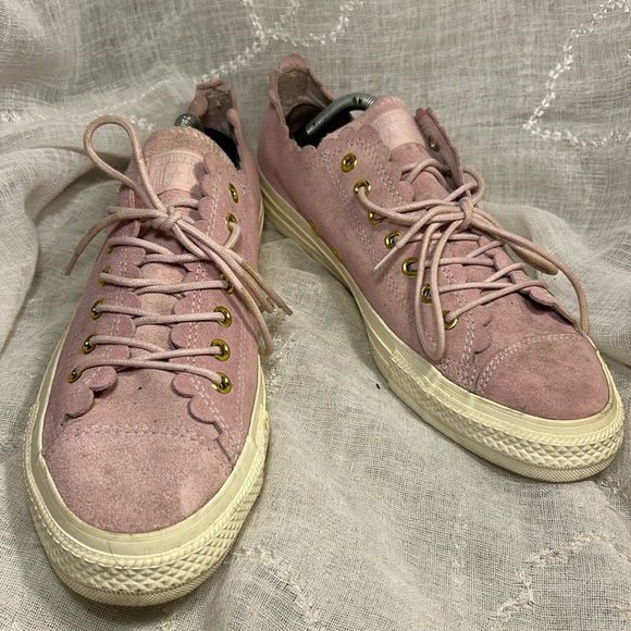 NWOT Converse All Star leather sneakers - Picture 2 of 15